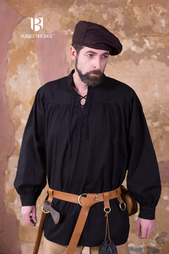 Renaissance shirt Störtebecker, black