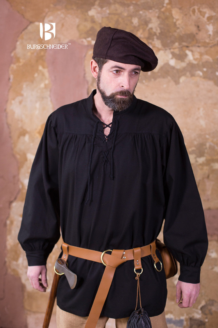 Renaissance shirt Störtebecker, black