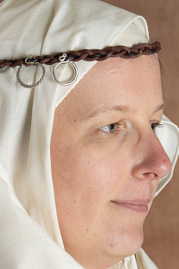 Slaviske tindingringe, S, forsølvet bronze