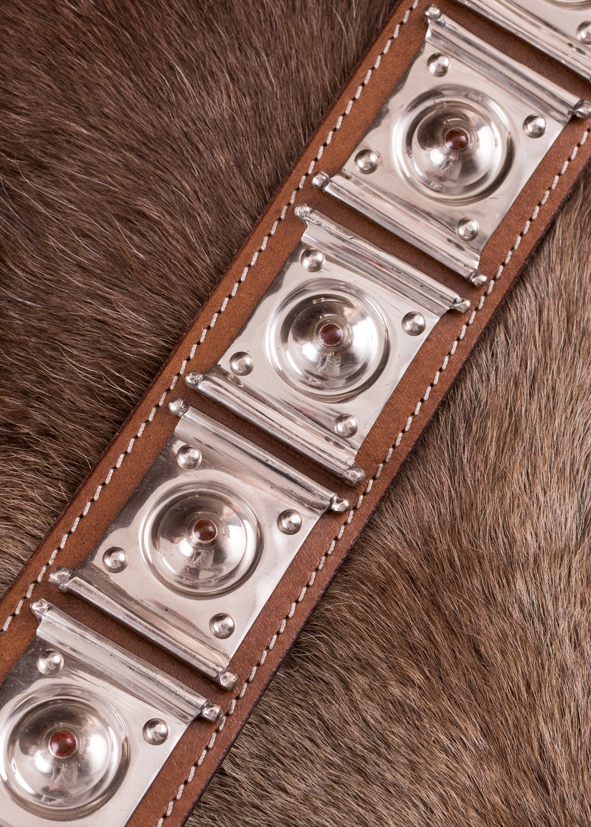 Rzymski balteus Rheingönheim z emalią, 134 cm, brązowy