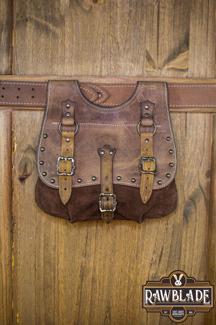 Agor bältesväska, väderbiten