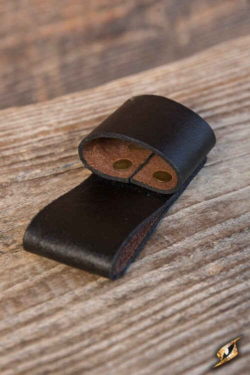 Belt holder for 1 LARP throwing knife, black