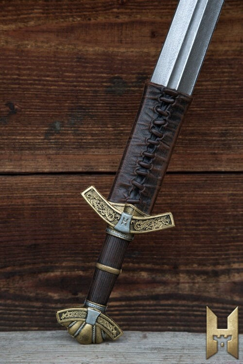LARP sword Dreki Gold 85 cm