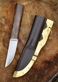 Gotland Vikingkniv, halvskarp