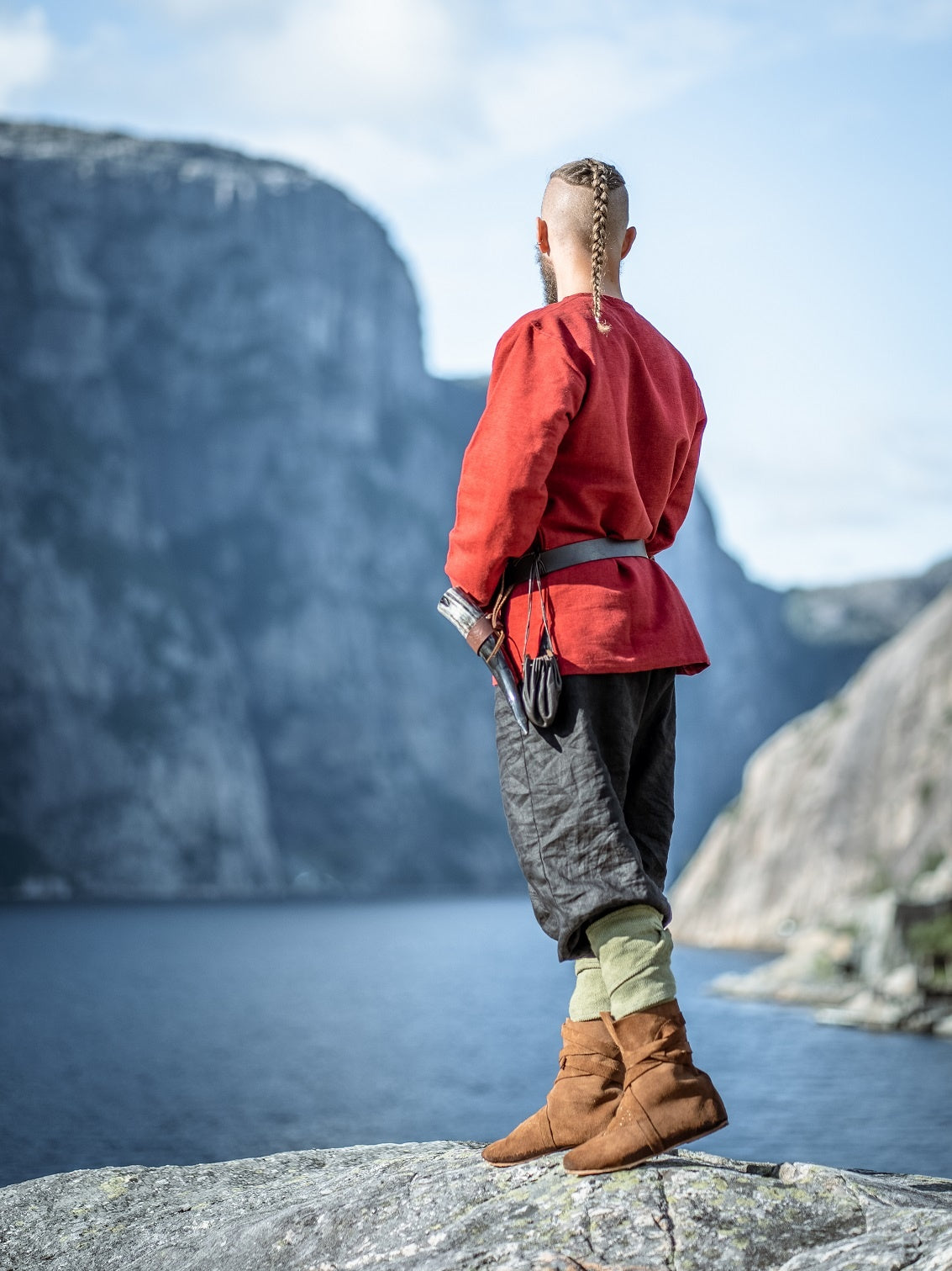 Vikingetunika Hans, rød