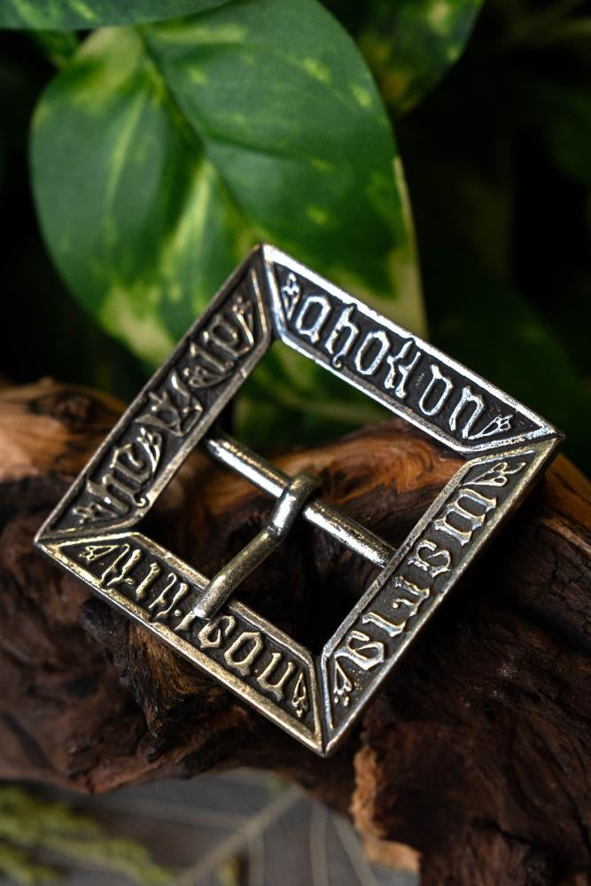 Boucle du XVe siècle Erik, argentée