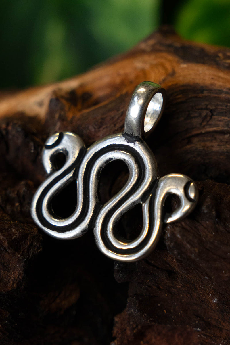 Wikiński rozdzielacz biżuterii, posrebrzany brąz