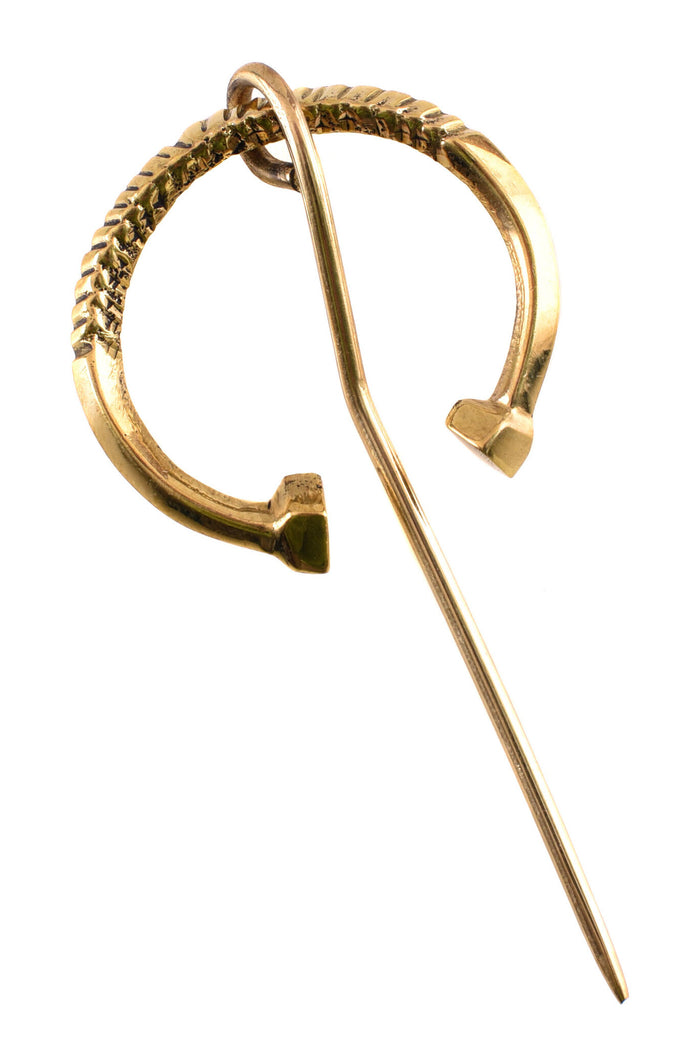 Keltisk brosch, järn