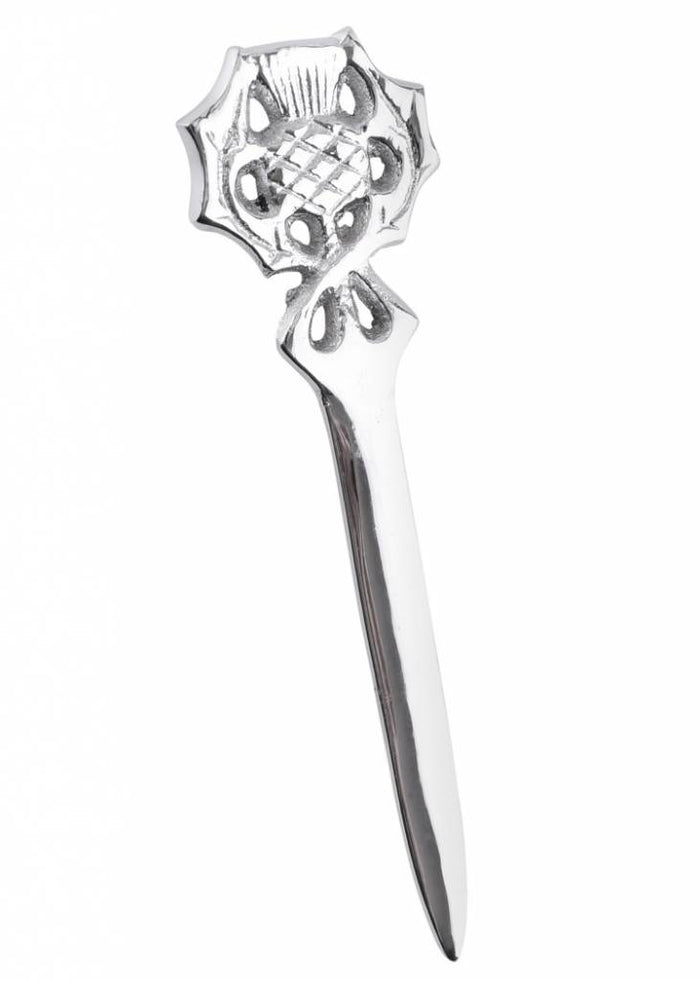 Spilla da kilt a cardo, ottone