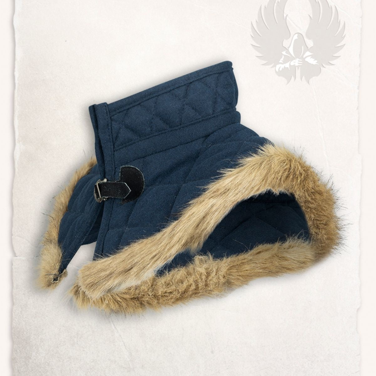 Gambeson-krave Nimue, uld, blå