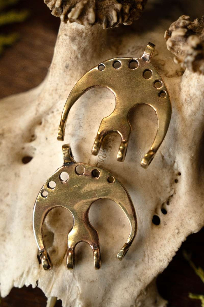 Séparateurs de chaîne vikings, lot de 2, en bronze