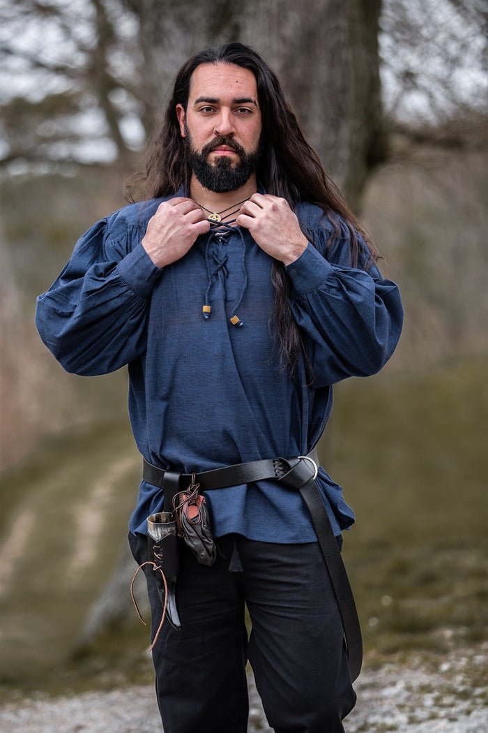 Shirt Wolf, blue