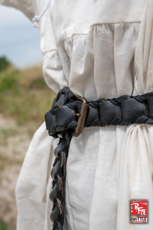 RFB woven belt, black, 115 cm