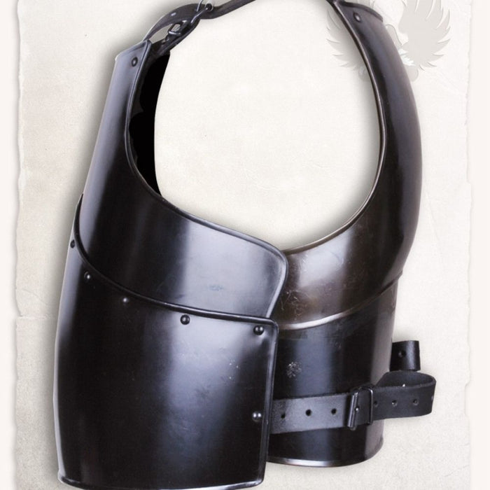 Cuirasse Markward, noir, 1,2 mm
