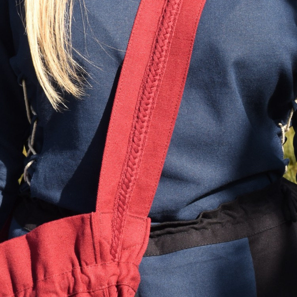 Bolsa de peregrino Burgos, roja