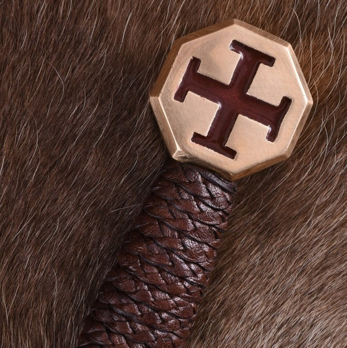 Miecz templariuszy Godfrey de Saint-Omer, półostry 