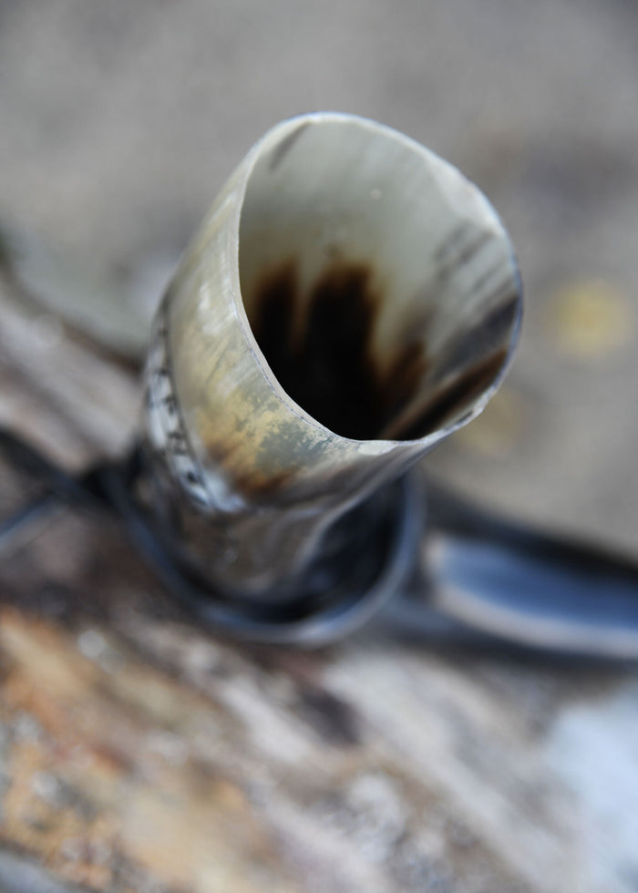 Drinking horn Vegvisir, 200-300 ml