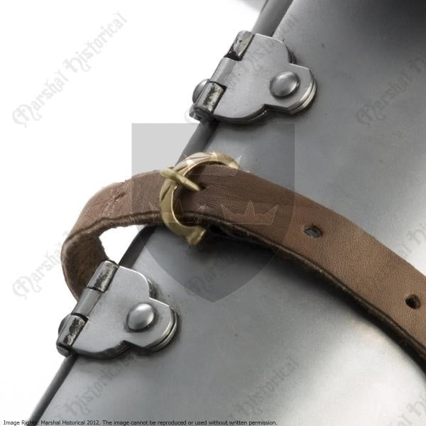 Vambraces 1390–1450 ‘S18’, arm armor, 1.6 mm