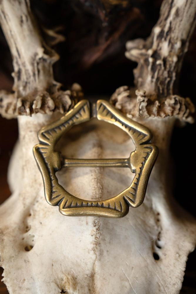 Late medieval Rose buckle
