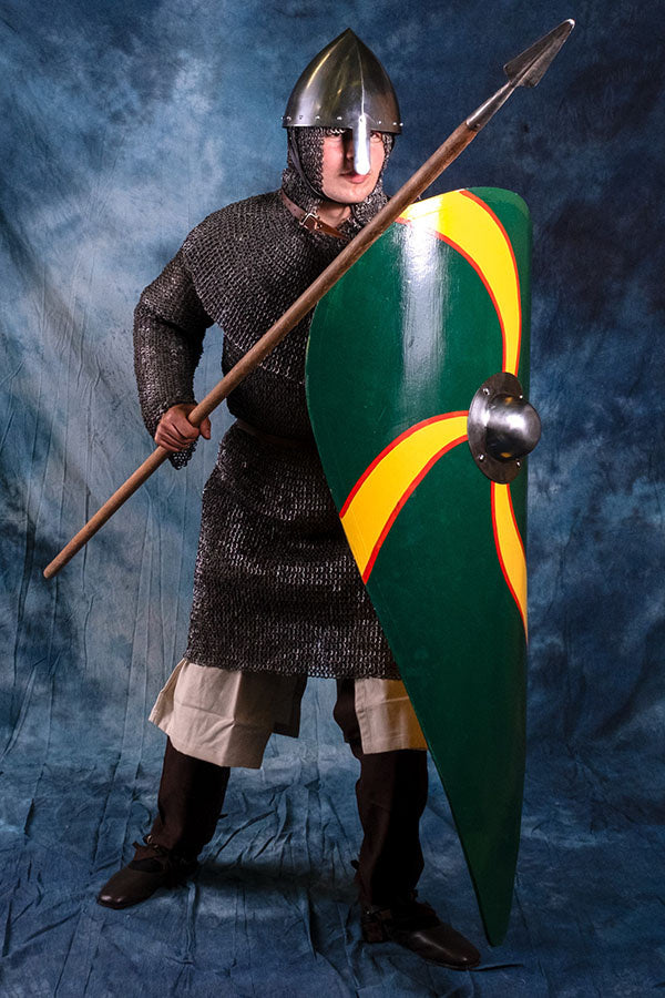 Nashelm aus dem 11. Jahrhundert, 2 mm (battle-ready)