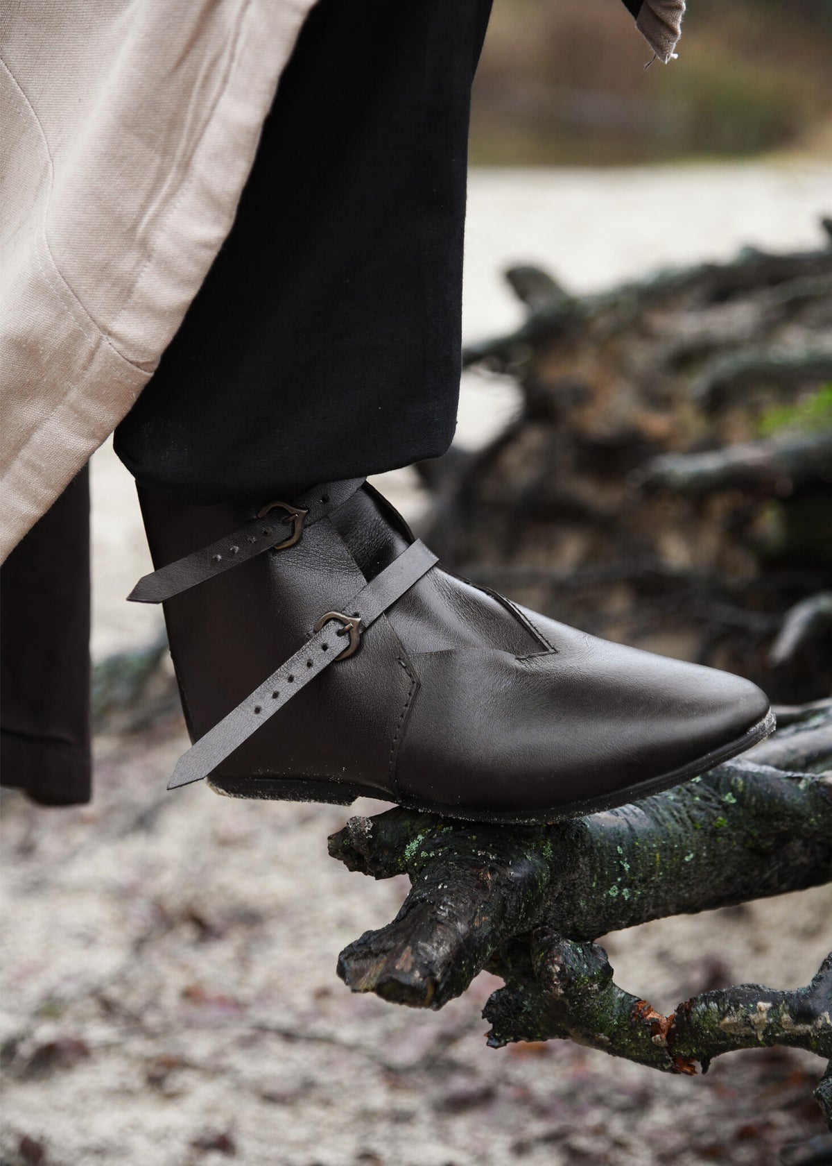 Middelalderlige ankelstøvler, 1250–1500