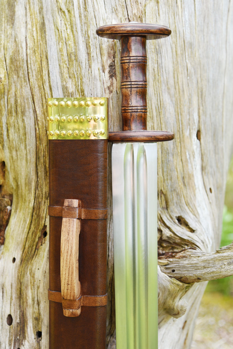 Germanisches Schwert Nydam, halbscharf