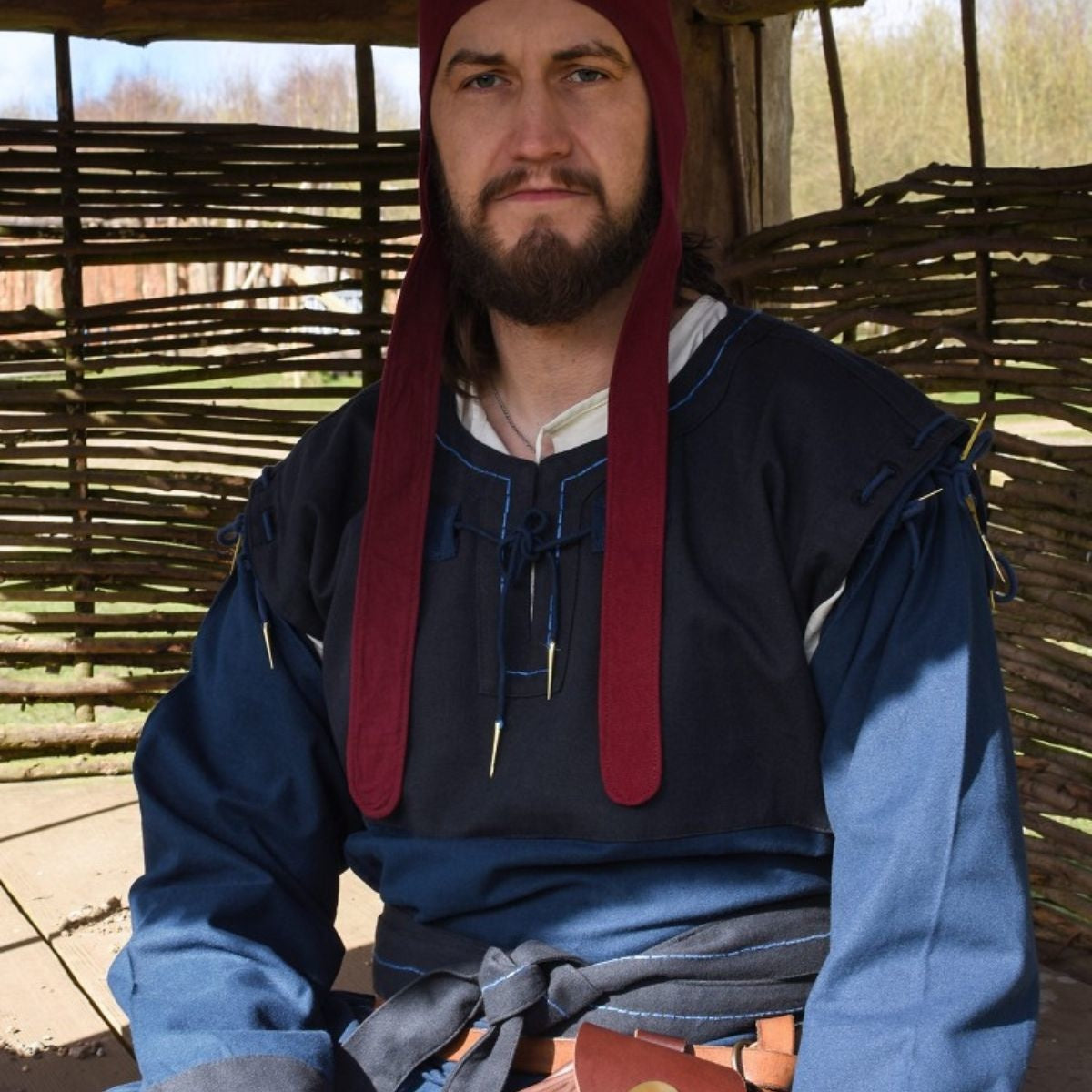 Skjoldehamm tunic, blue