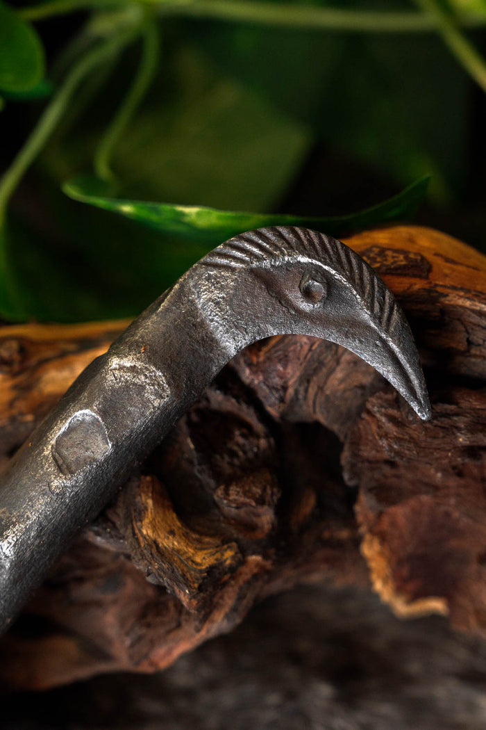 Handsmidd kniv Jorik, halvskarp