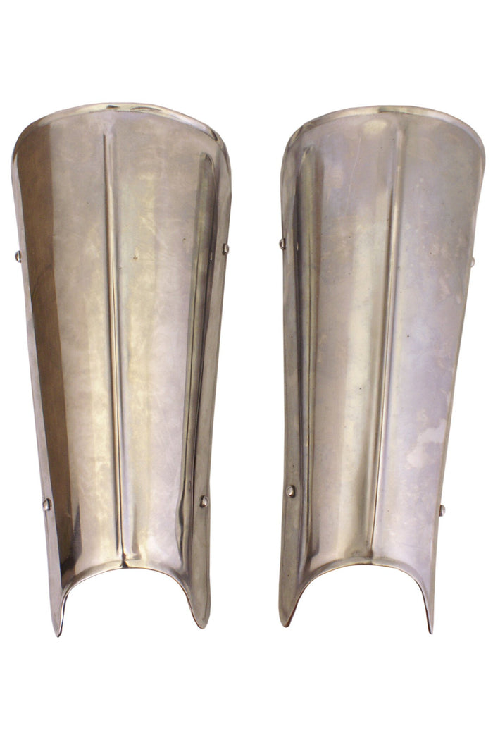 Greaves with rib, 1.6 mm