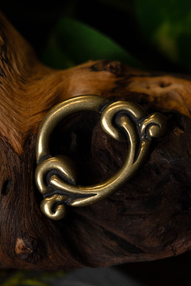 Birka ring for seax scabbard