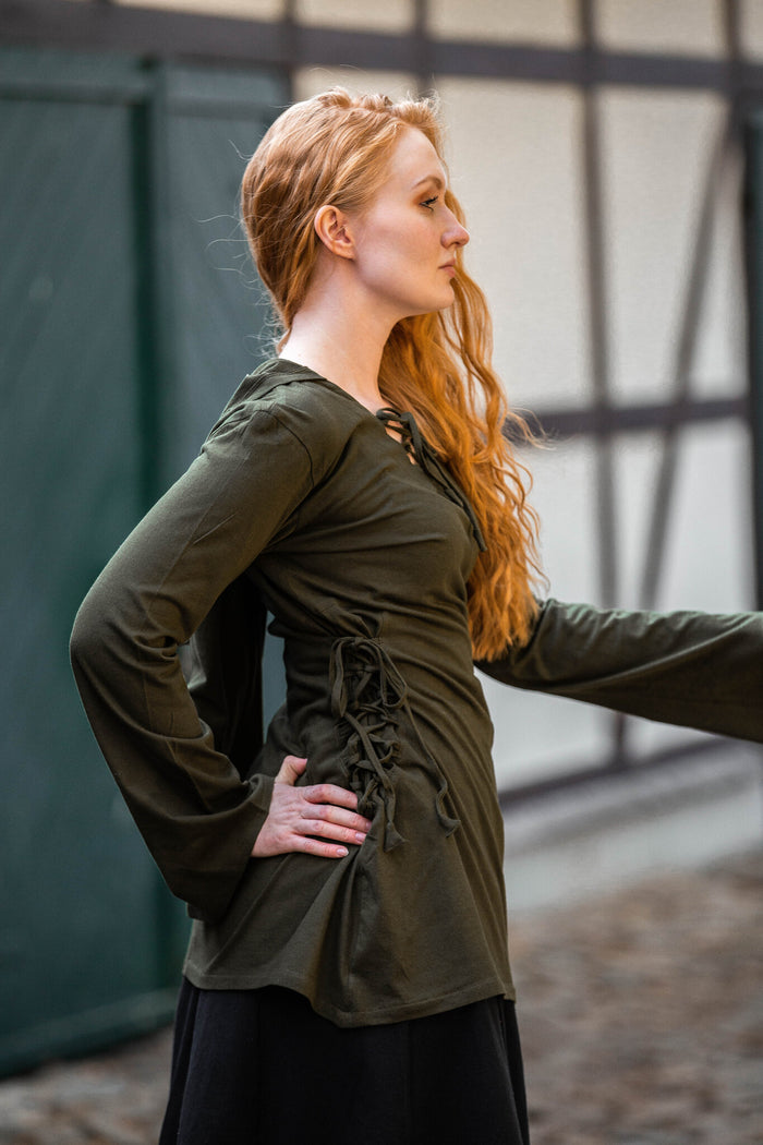 Damestuniek Lea groen