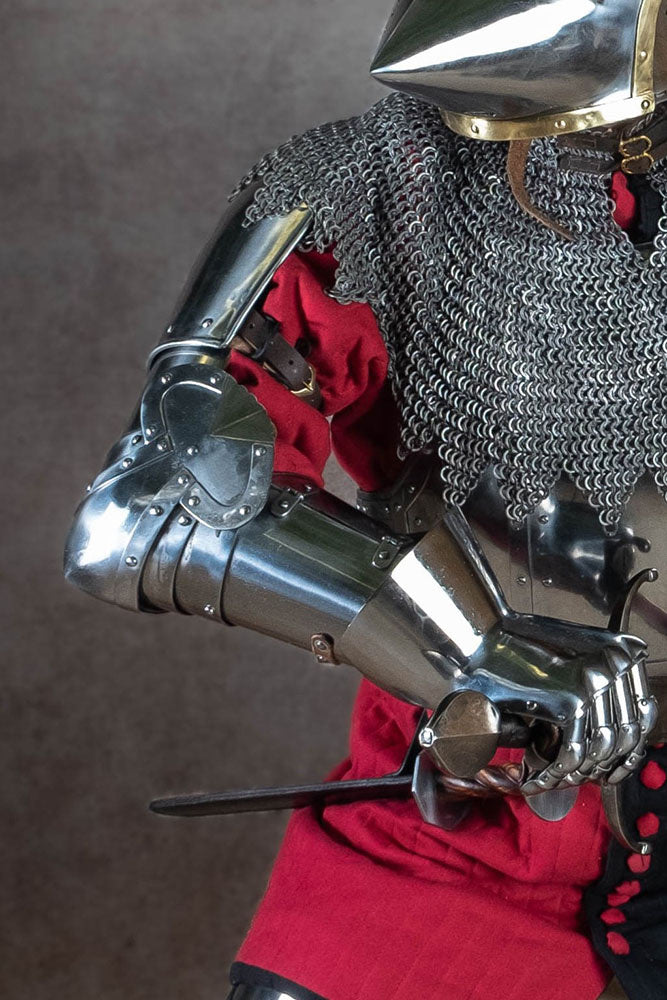 Churburg vambraces, forearm armor, 1.6 mm