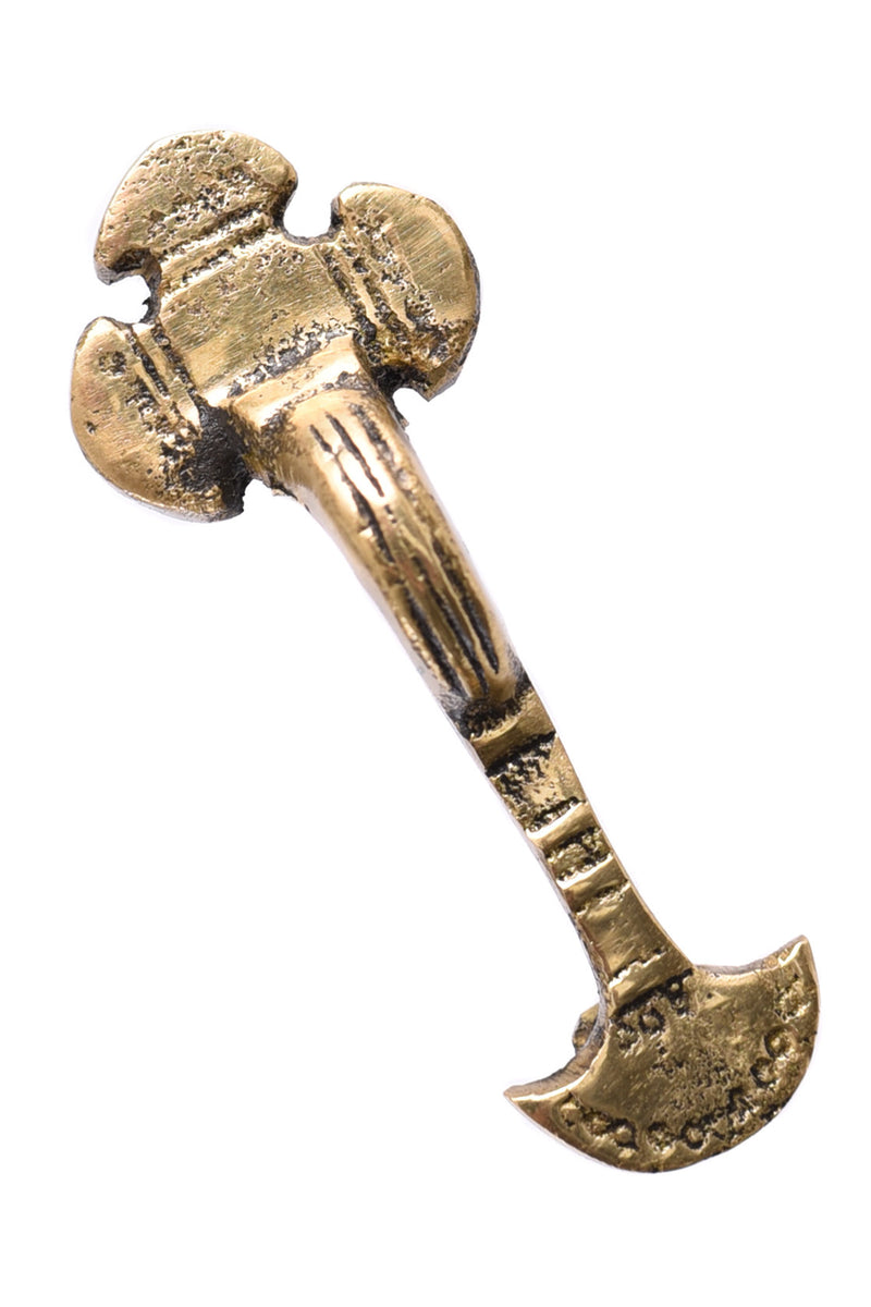 Roman crossbow fibula, brass