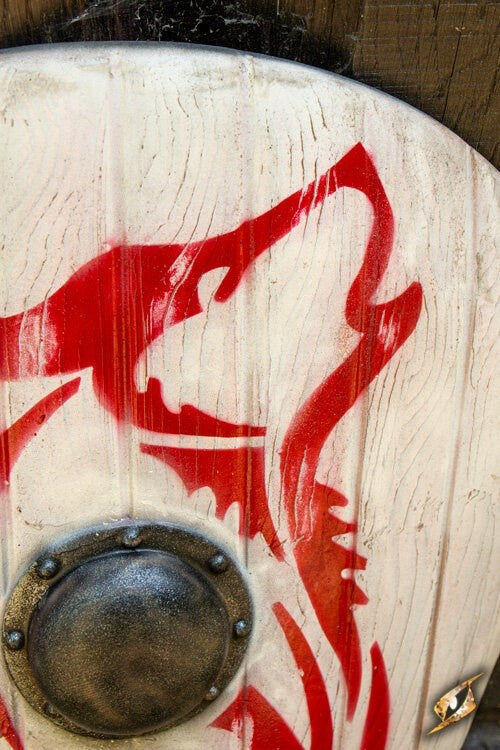 LARP Normandisch schild wolf