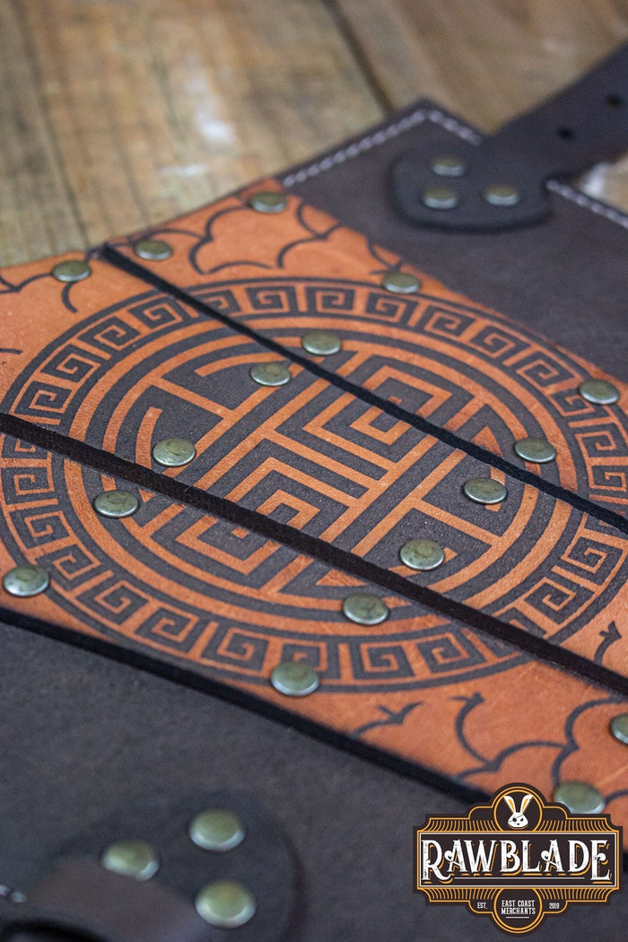 Jittu Jan leren bracers - bruin