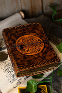 Læderbog keltiske spiraler