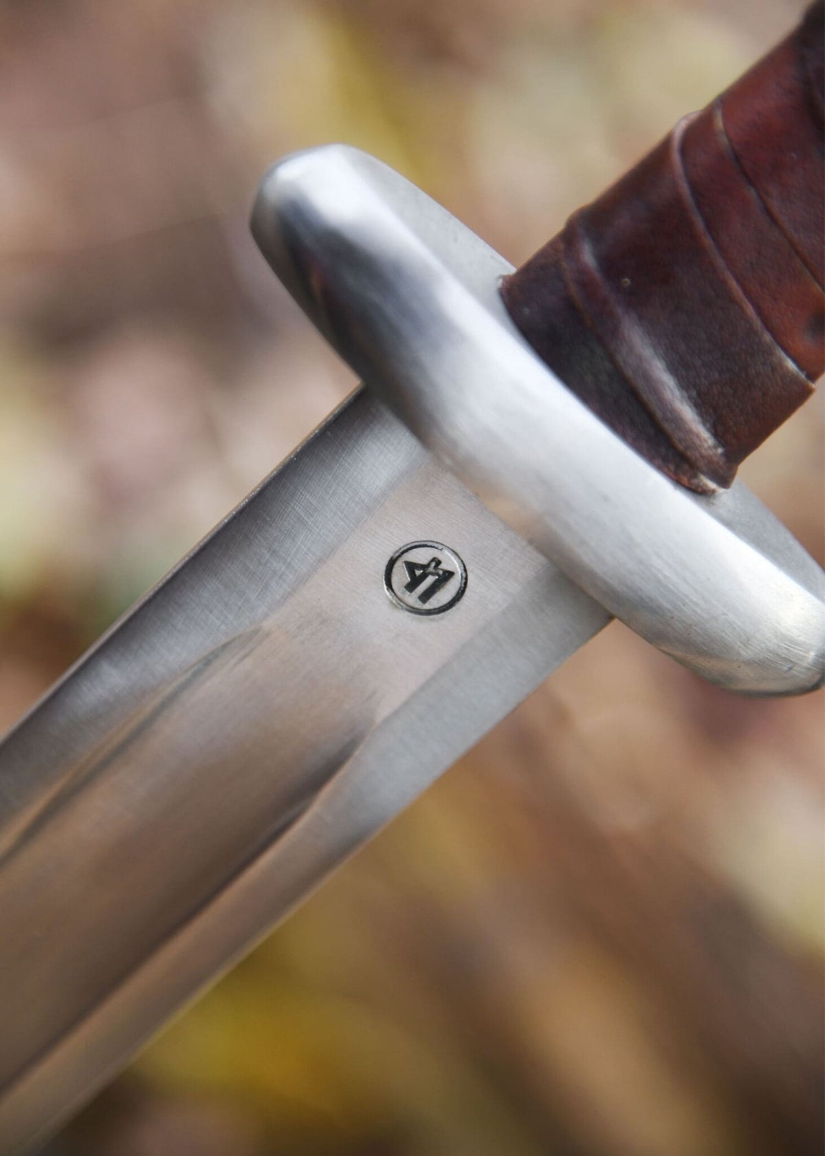 Vikingzwaard Petersen H, lang, bot (battle-ready)