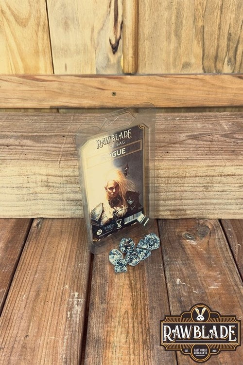 Dice bag with dice set, Rogue