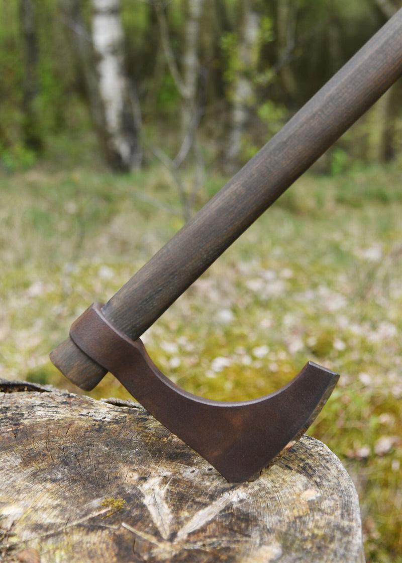 Wikinger-Bart­axt, antike Ausführung, Typ C, scharf