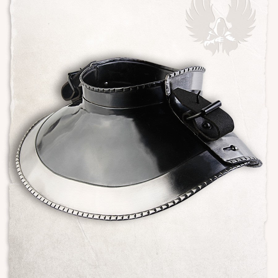 16e eeuwse Gorget Kaspar gebronsd, 1.2 mm