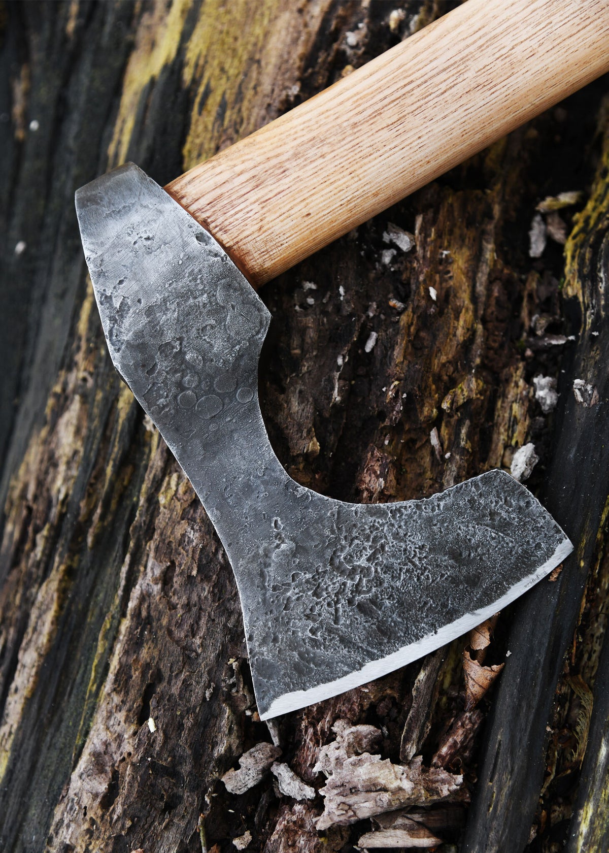 Viking Axe, Hand-Forged Steel, Type B, semi-sharp