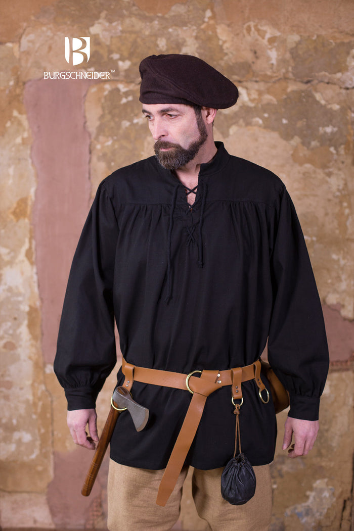 Renaissance shirt Störtebecker, black