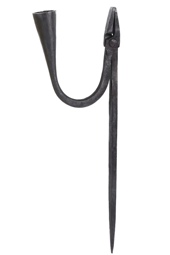 Hand-forged candlestick