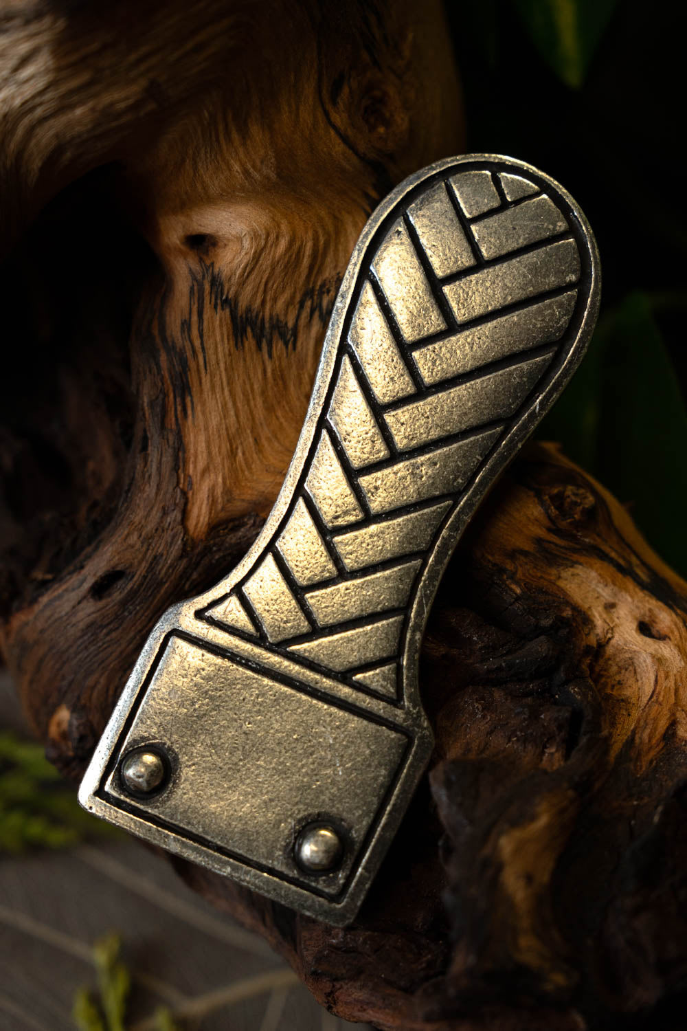 Bæltebeslag fra folkevandringstiden, bronze