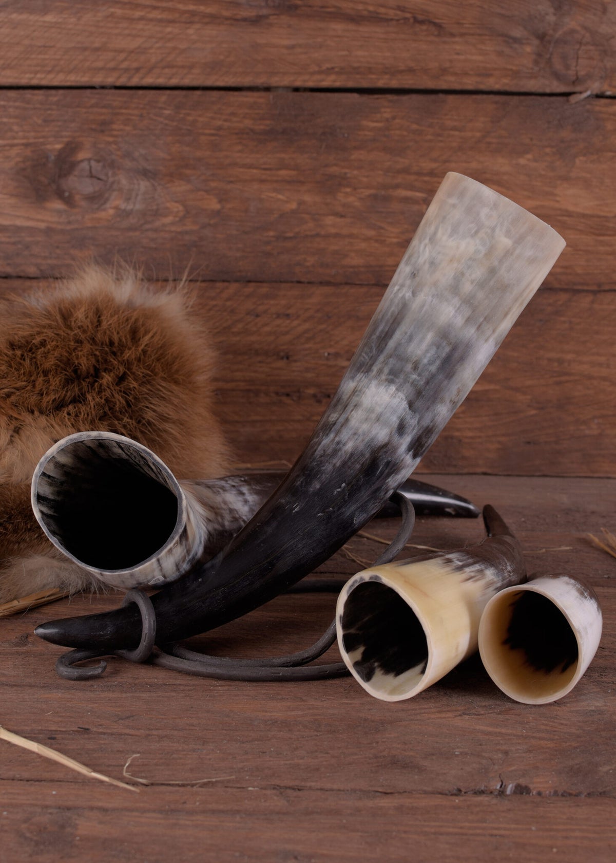 Drinking horn 1 liter