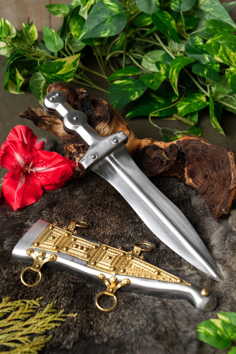 Pugio, 1. Jahrhundert, Typ 1, halbscharf