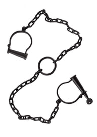 Legcuffs with chain, 134 cm