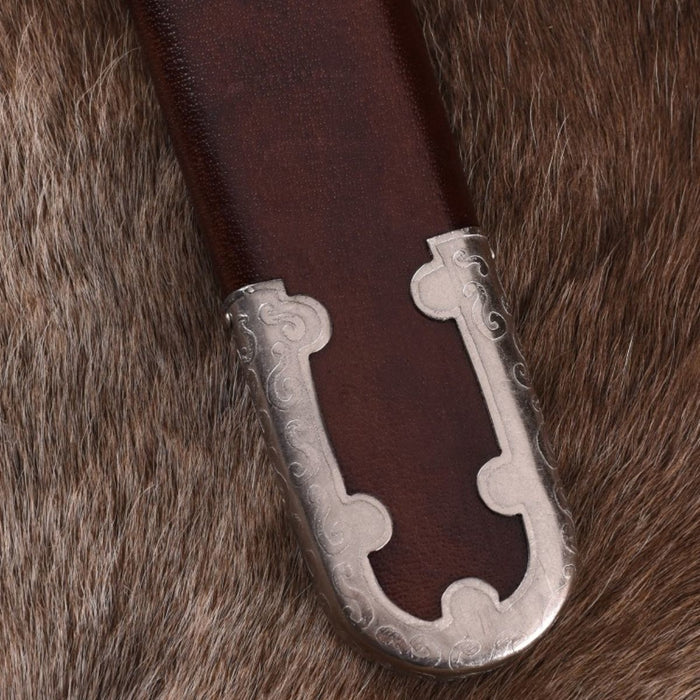 Vendelzwaard Uppsala 7e-8e eeuw, vertind gevest, semi-scherp