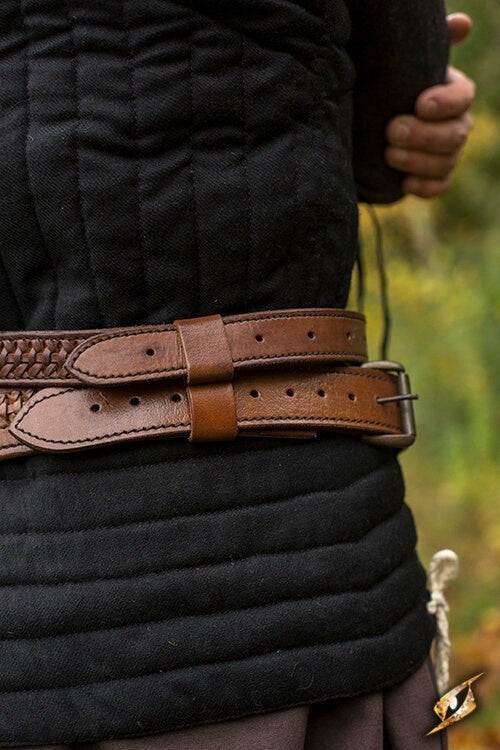Geflochtener Schwertgürtel, braun