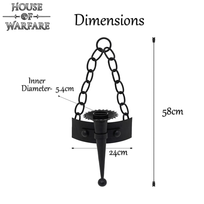 Castle candle holder